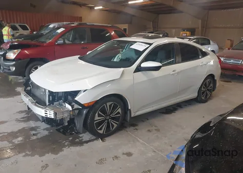 2017 Honda Civic Ex-T z USA, uszkodzony, nr VIN 2HGFC1F37HH642961